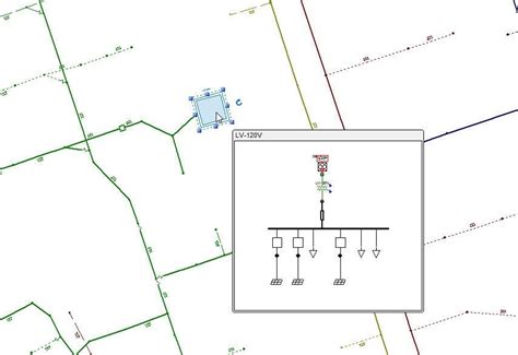 urban lv distribution system